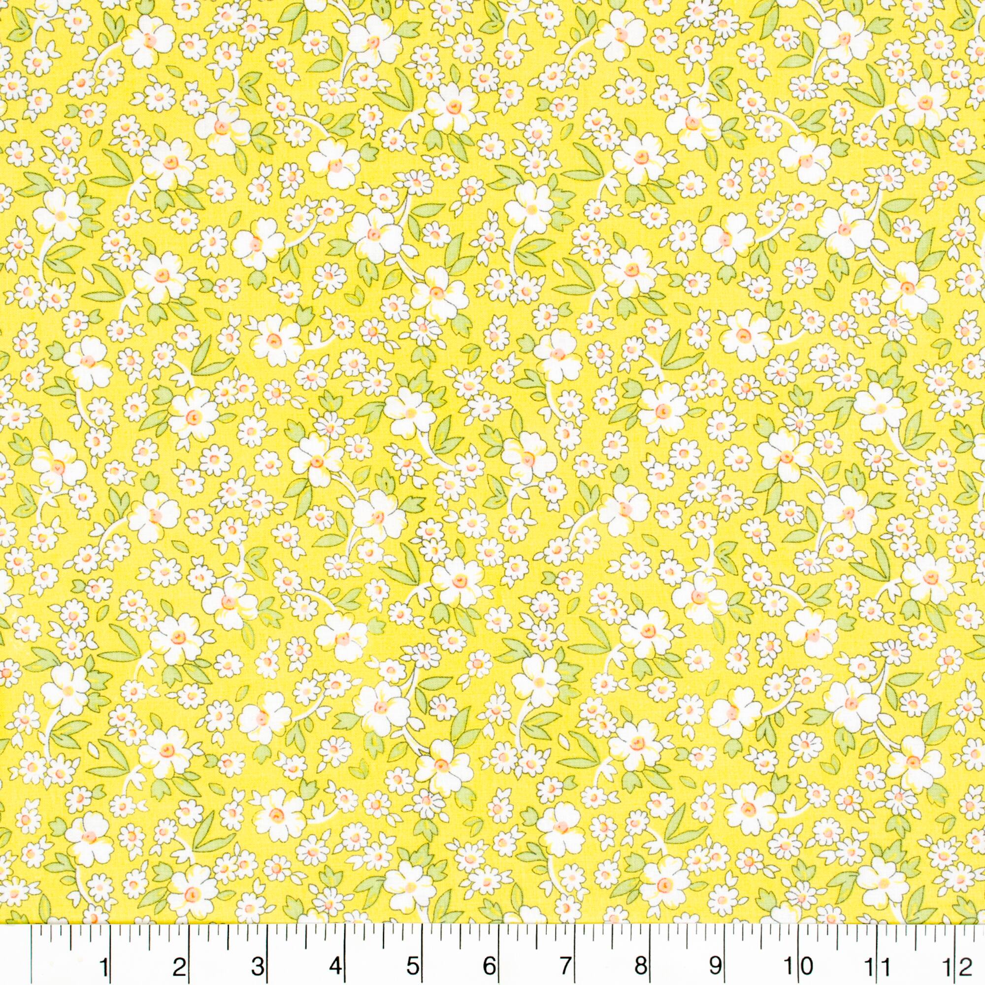 Floral Printed Fabric Bundle by Loops & Threads™